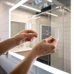 Jak zrobić podświetlane lustro - proste kroki i najlepsze materiały