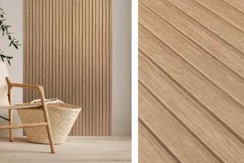 Tapeta jak lamele - stwórz nowoczesne wnętrze z efektem 3D